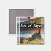 Aimant Île de Skye : paysage (Recto/Verso)