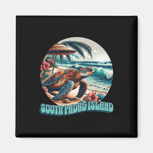 Aimant Île de South Padre _1 (Devant)