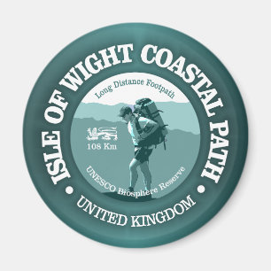 Aimant Ile de Wight Coastal Path (T)