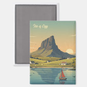 Aimant Île d'Eigg, Écosse Voyage (Recto/Verso)