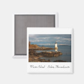 Aimant Île d'hiver (Recto/Verso)