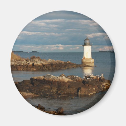 Aimant Île d'hiver (Devant)