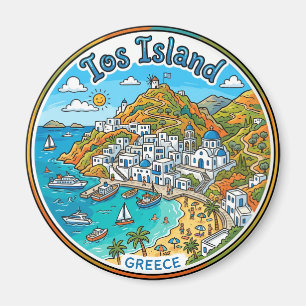 Aimant Île d'ios Grèce