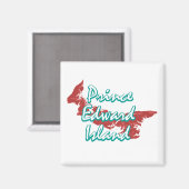 Aimant Île-du-Prince-Édouard (Recto/Verso)