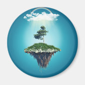 Aimant Île flottante fictive (Devant)