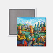 Aimant Île Granville (Recto/Verso)