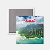 Aimant Île Hawaii (Recto/Verso)