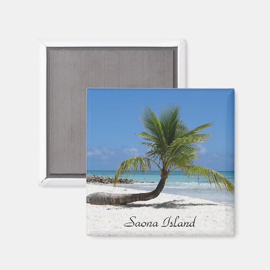 Aimant Île Saona (Recto/Verso)