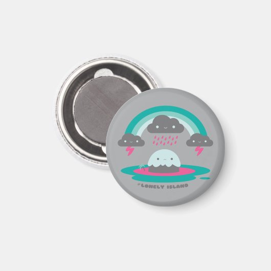 Aimant Île triste 2 (Recto/Verso)