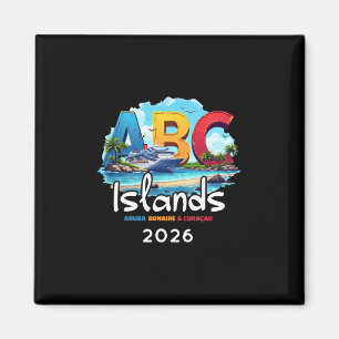 Aimant Îles Abc Aruba Bonaire Curacao Croisière Vacances