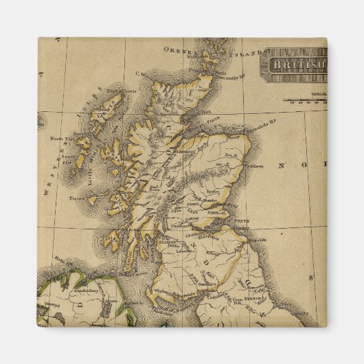 Aimant Îles britanniques 2 (Devant)