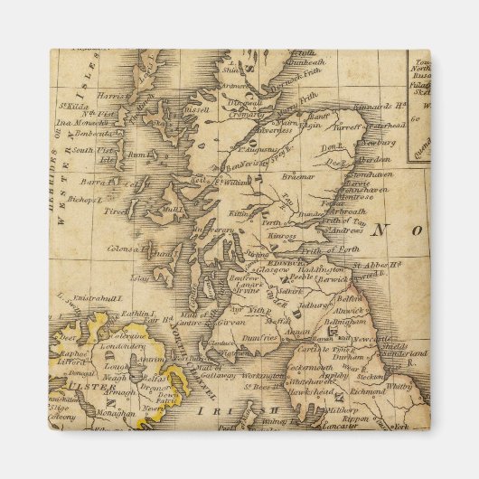 Aimant Îles britanniques, Asie (Devant)