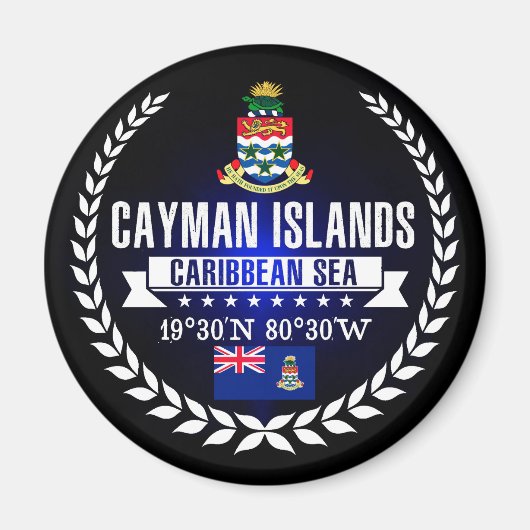 Aimant Îles Caïmans (Devant)