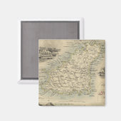 Aimant Îles Channel (Recto/Verso)