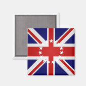 Aimant Îles Cook Drapeau de haute qualité (Recto/Verso)