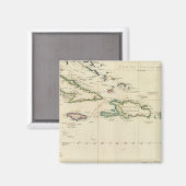 Aimant Îles de l'Inde occidentale 2 (Recto/Verso)