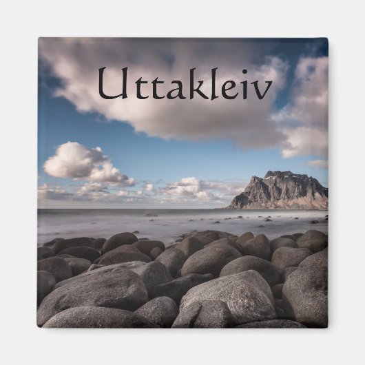 Aimant Iles d'Uttakleiv Lofoten (Devant)