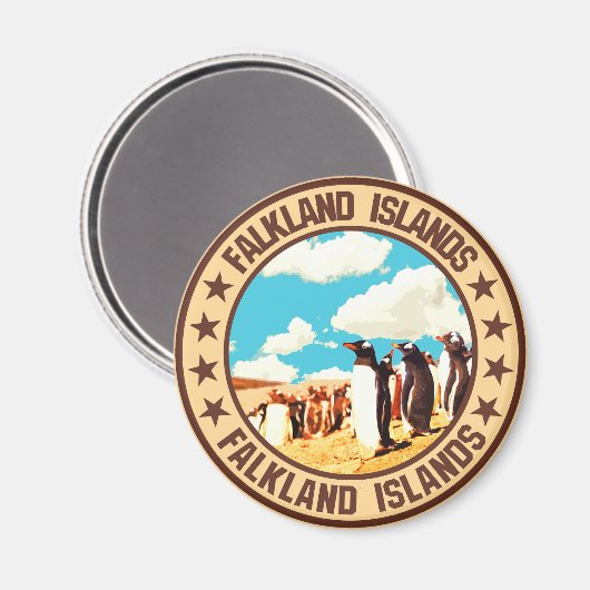 Aimant Îles Falkland (Recto/Verso)