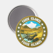Aimant Îles Féroé (Recto/Verso)