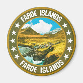 Aimant Îles Féroé (Devant)