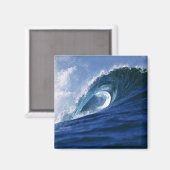 Aimant Îles Fidji, Tavarua, Cloudbreak. Une vague (Recto/Verso)