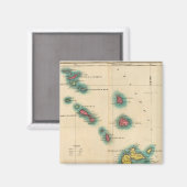 Aimant Îles Leeward (Recto/Verso)