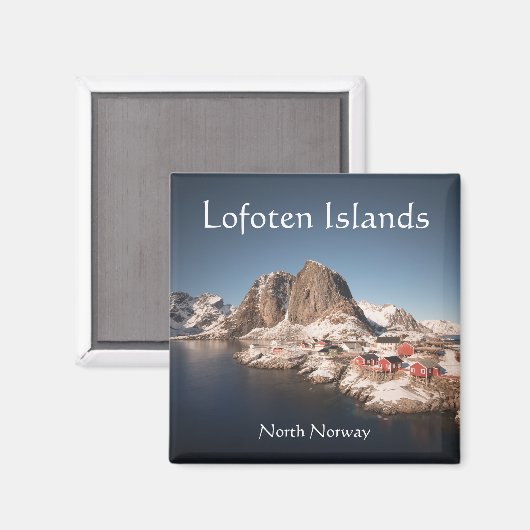 Aimant Iles Lofoten Norvège (Recto/Verso)
