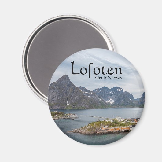 Aimant Iles Lofoten Norvège (Recto/Verso)