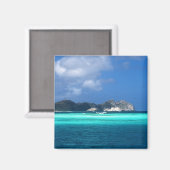 Aimant Îles Los Roques, Venezuela (Recto/Verso)