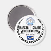 Aimant Îles Marshall (Recto/Verso)