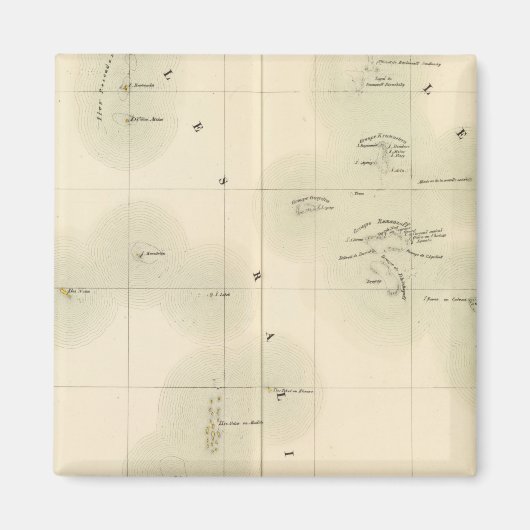 Aimant Îles Marshall Océanie no 10 (Devant)