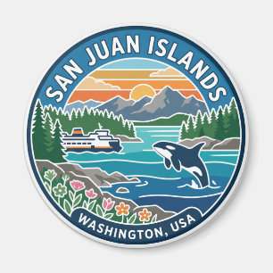 Aimant Îles San Juan États-Unis