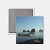 Aimant Îles thaïlandaises près de Phuket (Recto/Verso)
