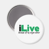 Aimant iLive Transplant (Recto/Verso)