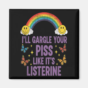Aimant Ill Garger Votre Comme Son Listerine Funny Adult H