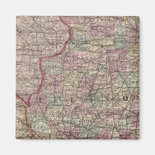 Aimant Illinois 10 (Devant)