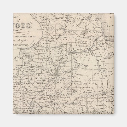 Aimant Illinois 12 (Devant)