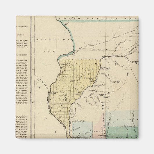 Aimant Illinois en 1822 (Devant)