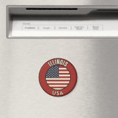Aimant Illinois États-Unis d'Amérique (In Situ (Lave-vaisselle))
