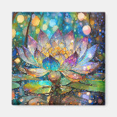 Aimant Illuminated Blooming Lotus Flower (Devant)
