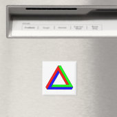 Aimant Illusion du triangle optique (In Situ (Lave-vaisselle))