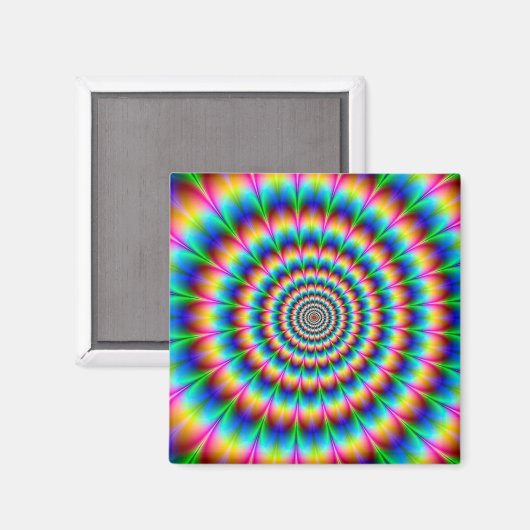 Aimant Illusion Spiral Optical (Recto/Verso)