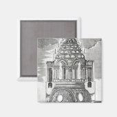 Aimant Illustration architecturale (Recto/Verso)