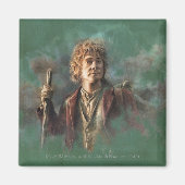 Aimant Illustration BILBO BAGGINS™ (Devant)