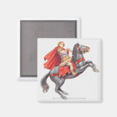 Aimant Illustration d'Alexandre le Grand (Recto/Verso)