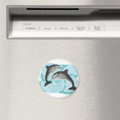 Aimant Illustration dauphin (In Situ (Lave-vaisselle))