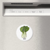 Aimant Illustration de Bok choy (In Situ (Lave-vaisselle))