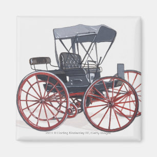 Aimant Illustration de chariot horseless