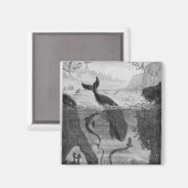 Aimant Illustration de couverture "20 000 lieues sous la  (Recto/Verso)