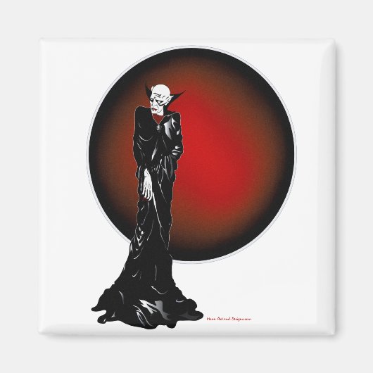 Aimant Illustration de Dark Thoughts (Devant)